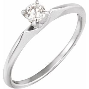 14K X1 White Band - 10K Rose - All shapes stone