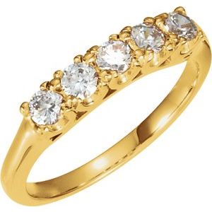 Anniversary Band - 10K Rose