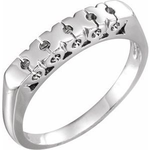 Anniversary Band - 10K Rose