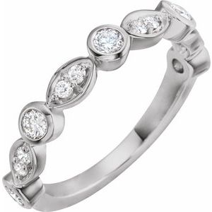 Anniversary Band - 14K White